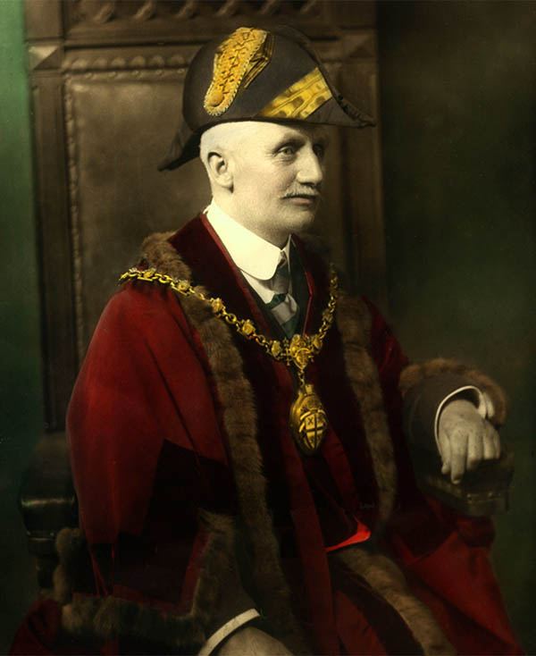 Mayor of St Helens Alderman Henry Bates