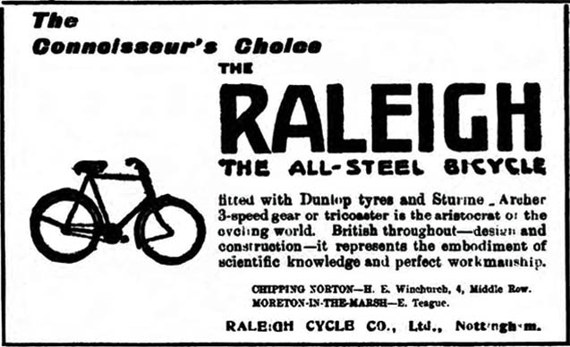 Bicycle adverts