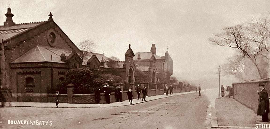 Boundary Road baths, St Helens