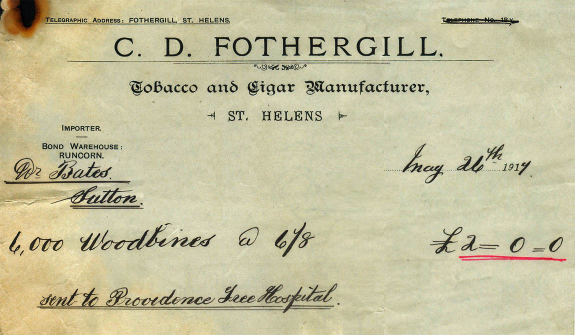 CD Fothergill tobacco