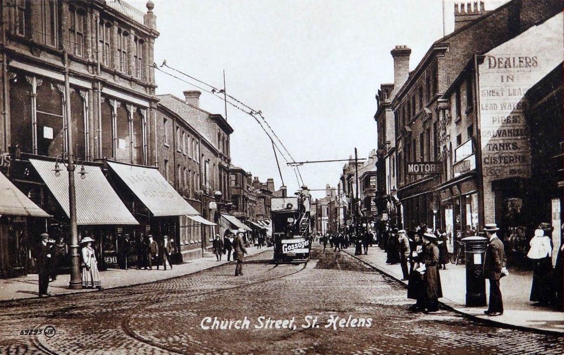 Church Street, St Helens 1920s