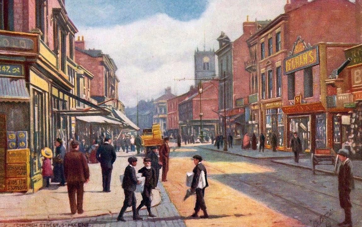 Church Street newsboys, St Helens