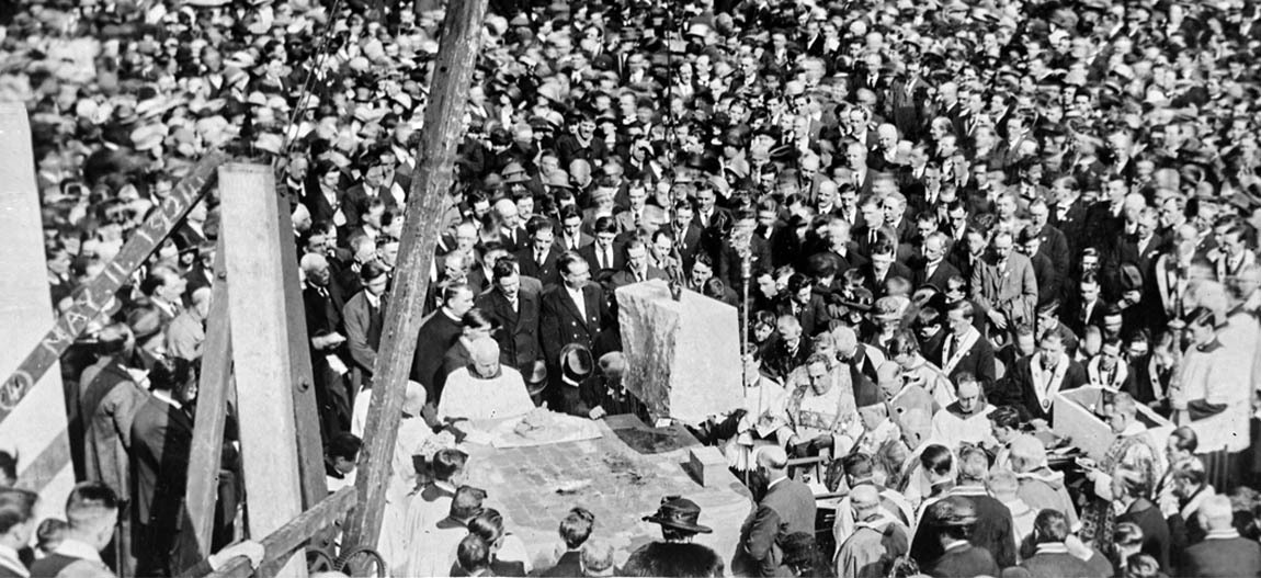 Lowe House Foundation Stone Laying, St Helens