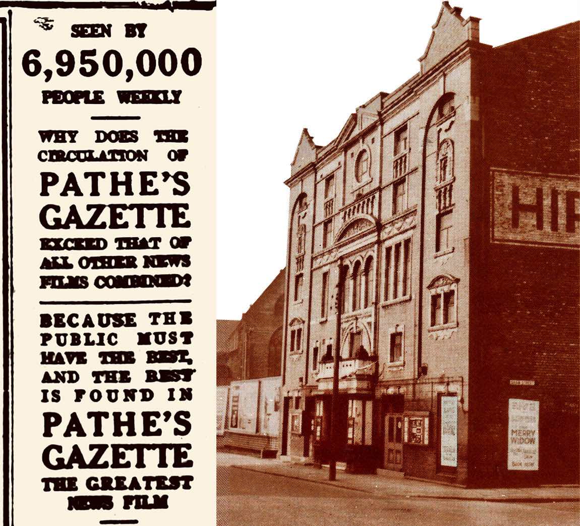 Pathe News - Hippodrome Theatre St Helens