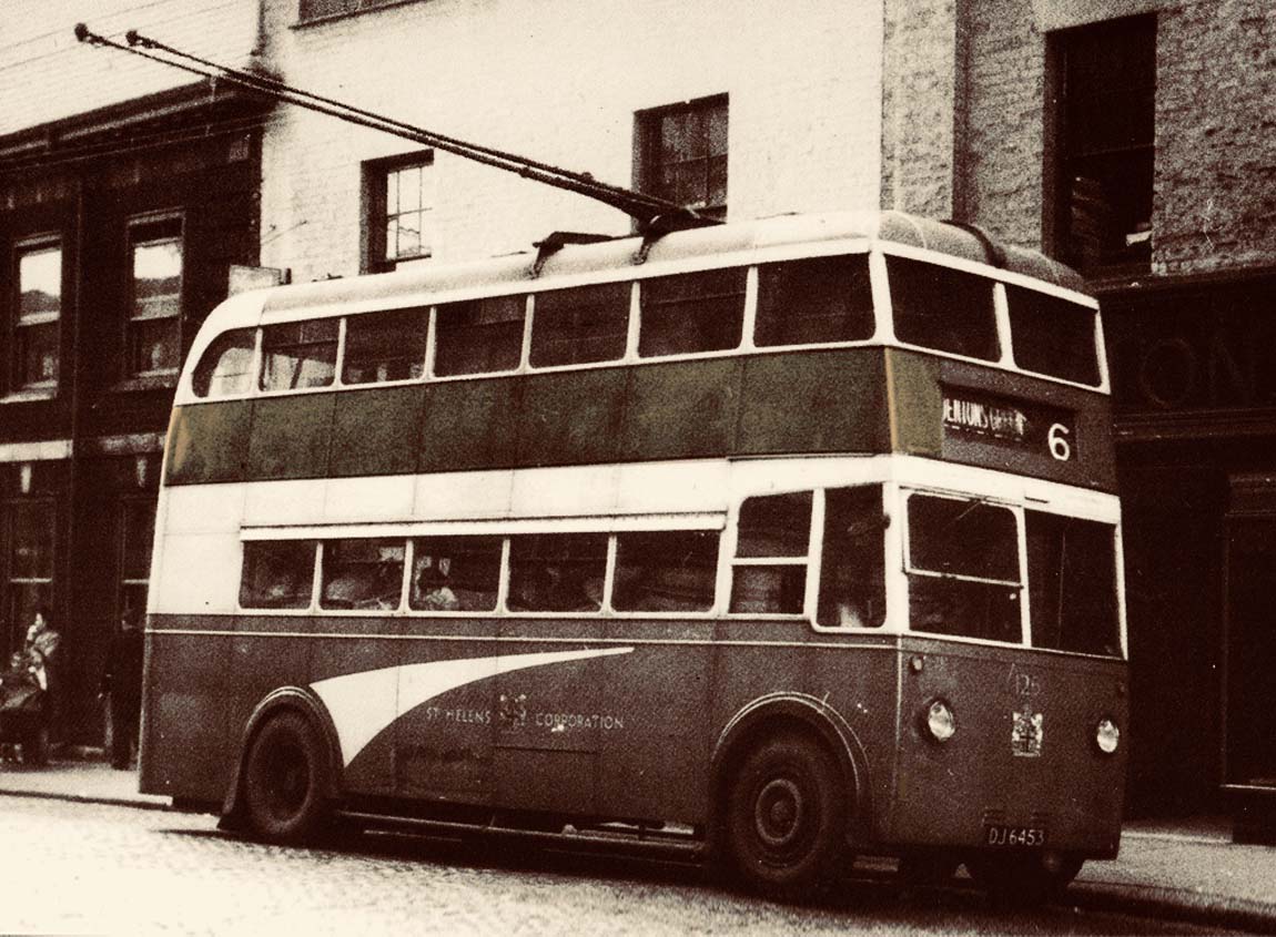 St Helens Corporation Trolleybus