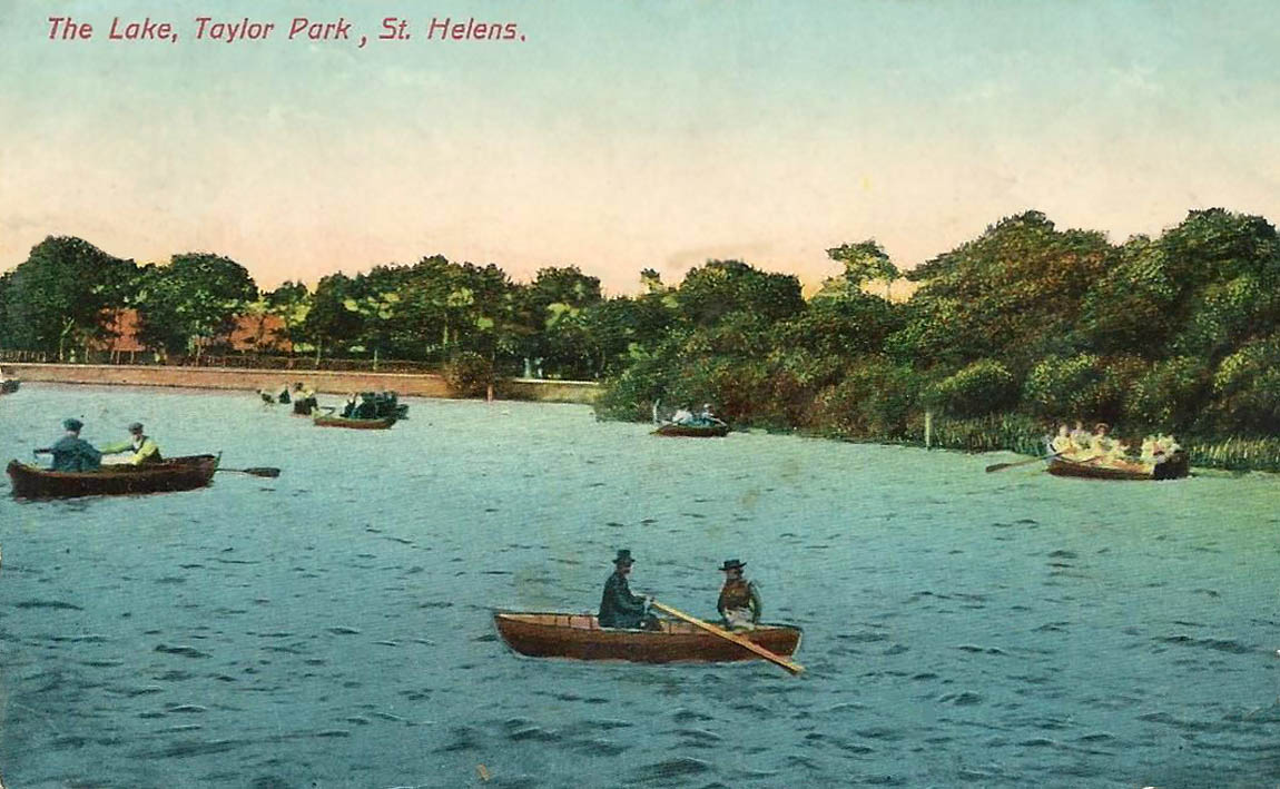 Taylor Park lake, St Helens