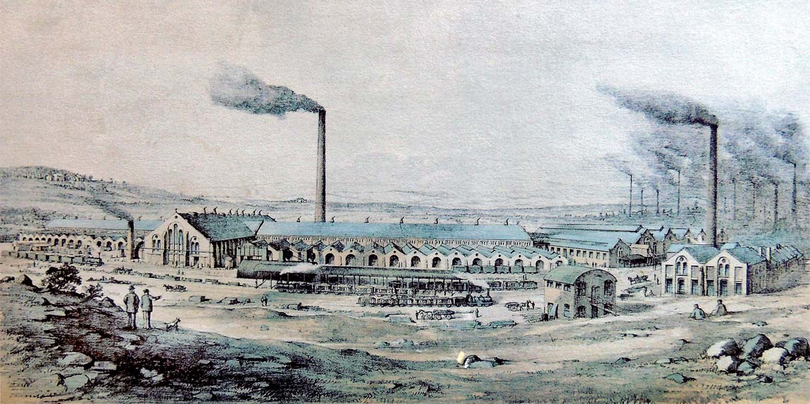 Pilkingtons Plate Glass Works, St Helens 1879