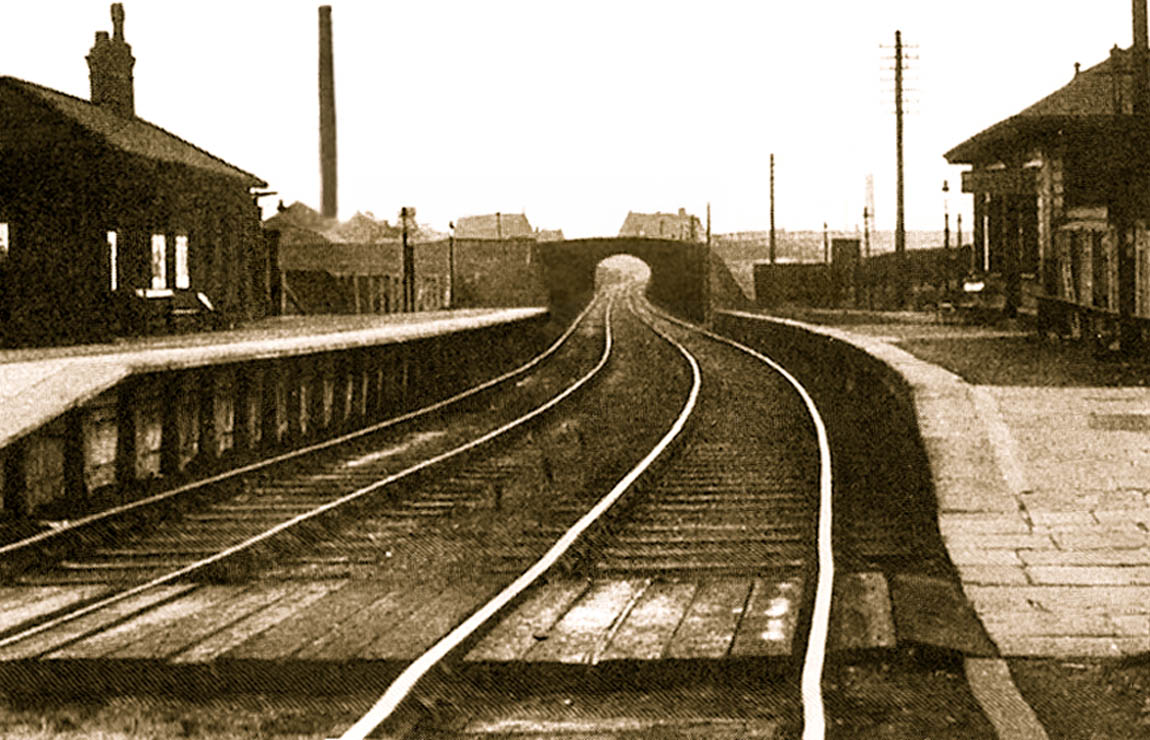 Sutton Oak station railway lines, St Helens