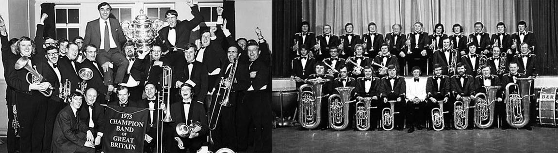 Brighouse and Rastrick Brass Band 1970s