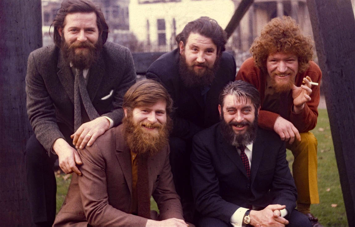 Dubliners folk group 1970s