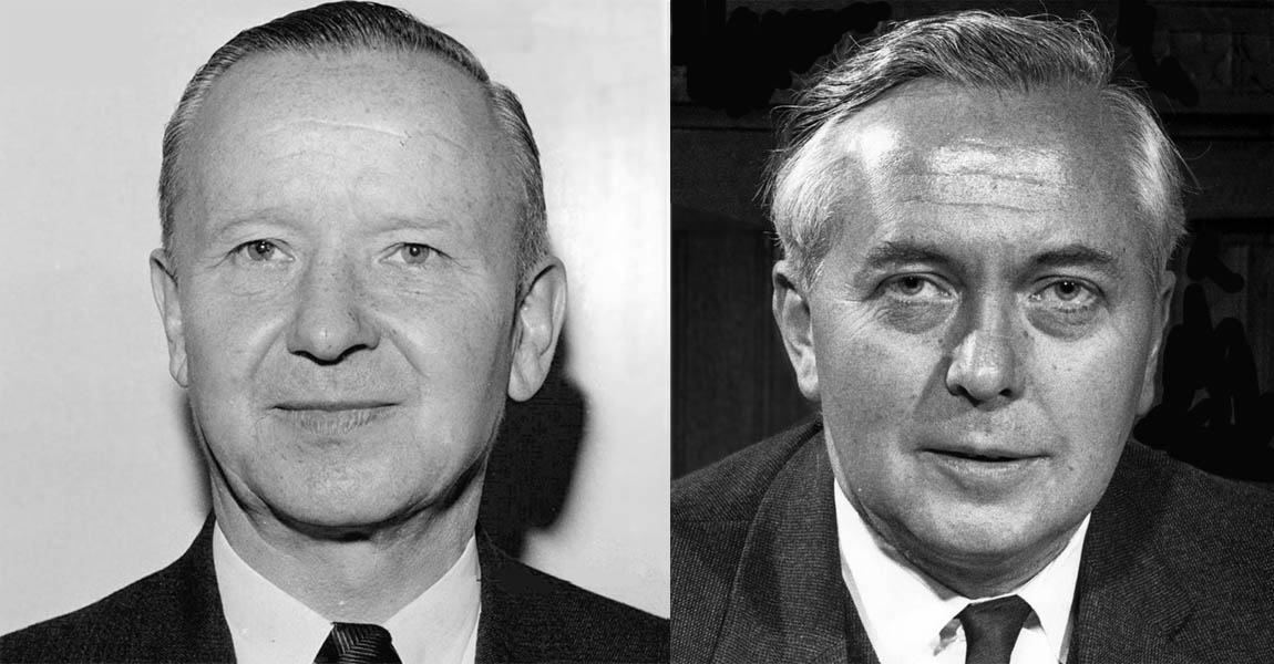 Leslie Springs St Helens MP and Harold Wilson