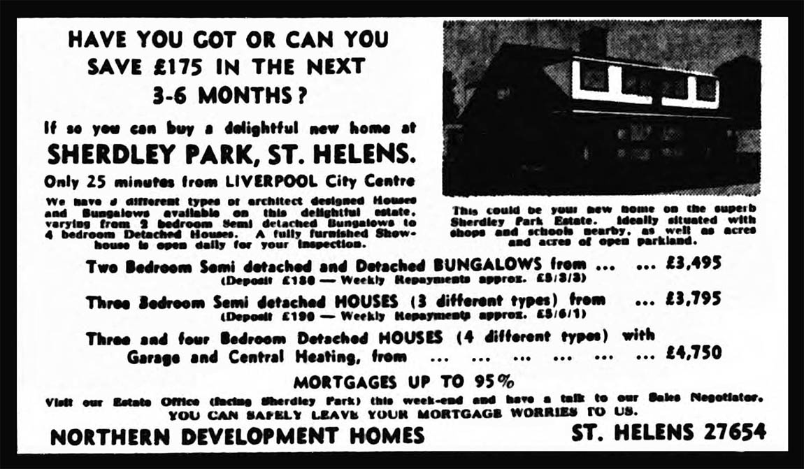 Sherdley Park houses in Liverpool Echo