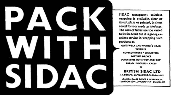 British Sidac St Helens Adverts