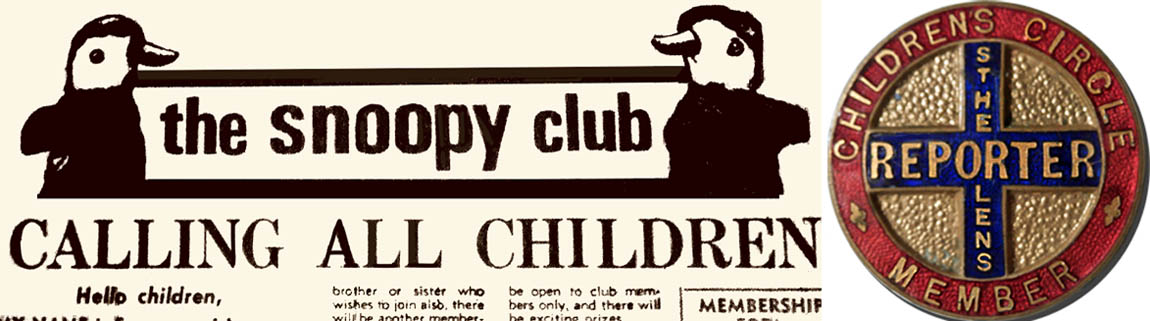 Snoopy Club St Helens Reporter