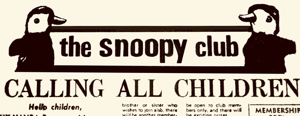 Snoopy Club St Helens Reporter