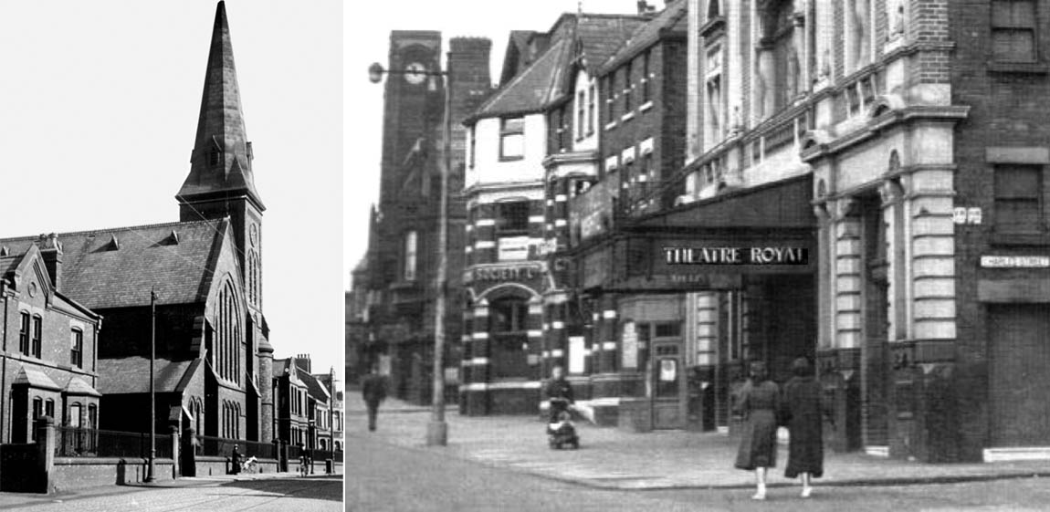 St Mark's Church and Theatre Royal St Helens