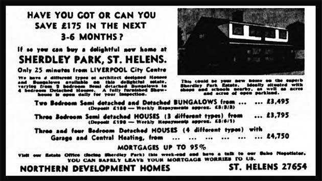 Sherdley Park Houses St Helens